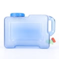 thumbnail image 2 of EIGTHTAIL  12L Water Bucket with Faucet Large Capacity Water Container Square Beverage Water Container Convenient Handle for Camping Travel, 2 of 10