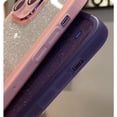 thumbnail image 5 of Luxury  Shockproof Glitter Clear Soft Phone Case for iPhone 14 11 13 12 Pro Max X XS 7 8 Plus Lens Camera Protector Transparent Cover (White Blue,for iPhone 11), 5 of 10