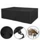 thumbnail image 1 of Fundas impermeables para muebles de jardín y Patio, 64 tamaños, fundas para sillas de lluvia y nieve (negro), 1 of 5