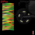 thumbnail image 7 of Bicycle Stickers Reflective Sticker Safety Night Driving Decal Tire Strip, 7 of 7