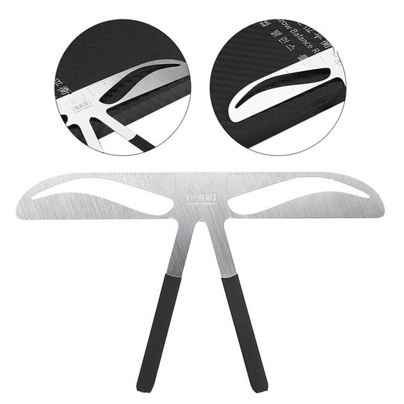 Eyebrow Ruler, Eyebrow Stencils, Eyebrow Shaper For Eyebrows Measuring, Eyebrow Ruler Eyebrow Measure Balance Extension Ruler Eyebrow Shape Stencil European Style