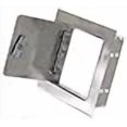 thumbnail image 3 of HPC Fire Recessed Mount Stainless Steel Access Door (AD-RM6X6SS), 6x6-Inch, 3 of 4