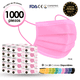 thumbnail image 1 of Cubrebocas Tapabocas Tricapa Rosa adulto 1000 Pzs LINIUM HEALTH rosa adulto, 1 of 7
