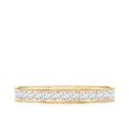 thumbnail image 5 of Rosec Jewels Moissanite Eternity Wedding Band for Women - D-VS1 Grade Certified - Ready to Gift, 14K Yellow Gold, US 3.50, 5 of 9