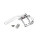 thumbnail image 4 of Eigraketly Puente de trémolo para guitarra eléctrica, suministro de pieza trasera de cuerpo plano, herramientas musicales profesionales, pieza de repuesto Accesorios para instrumentos musicales Eigraketly OD025931-00, 4 of 6