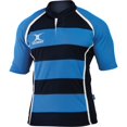 thumbnail image 1 of Gilbert Rugby - Camiseta de manga corta de Rugby Xact Match para hombre (Azul cielo / Marino) Gilbert UTRW5397_lightskynavyhoops, 1 of 1