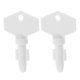 thumbnail image 3 of 2 Pcs Replacement Key for Paper Towel Dispensers Commercial Dispensers Key Bathroom Tissue Holders Key Replacement Paper Towel Dispenser Key, 3 of 4
