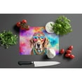 thumbnail image 3 of Weimaraner Hippie Dawg Glass Cutting Board Large 12 in x 15 in, 3 of 5