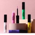 thumbnail image 4 of Juego de delineadores de ojos líquidos de 6 colores con almohadillas exfoliantes de cúrcuma, delineadores de ojos de neón coloridos de arcoíris, pigmentados, resistentes al agua, a prueba de manchas,, 4 of 6