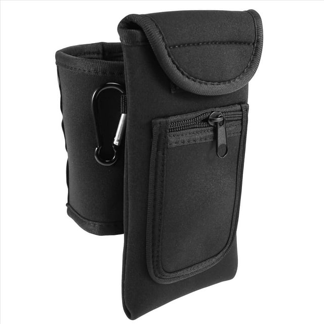 Bolsa para Botella de Agua Magnética, Bolsa Portátil para Botella de Gimnasio con Soporte para Teléfono, para Conectar Equipos, Accesorios Esenciales de Fitness