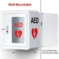 thumbnail image 2 of Desfibrilador de primeros auxilios AED Cabinet ZIPOWY montado en la pared, 2 of 7