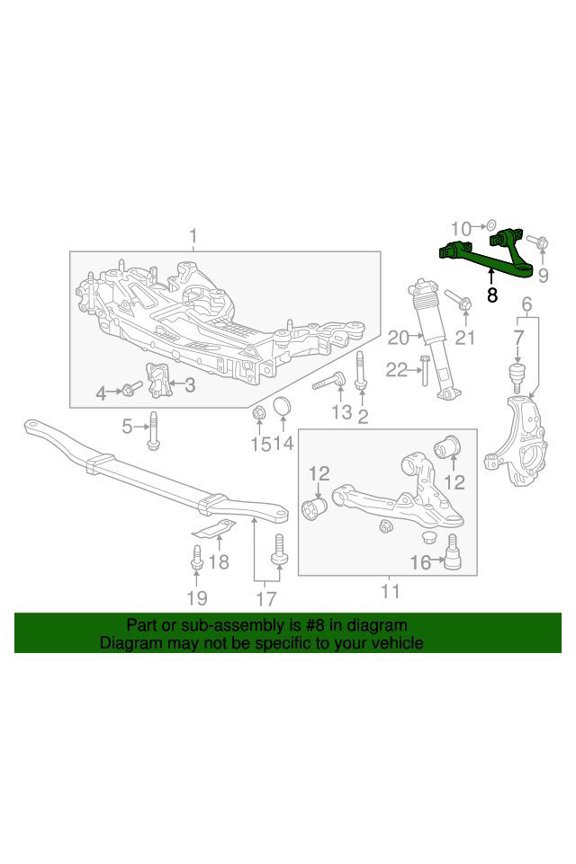 GM 23158030 Arm Asm-Frt Upr Cont