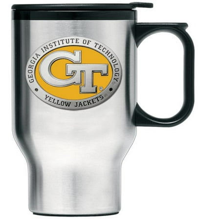 Georgia Tech Yellow Jackets Stainless Steel Travel