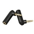 thumbnail image 3 of Adaptador De Audio De 3,5Mm, 2 Piezas, Convertidor De Auriculares, Enchufe De Conversión De Medios, Accesorio Electrónico Para Uso De Transición De Frecuencia De Voz 2 Piezas Moyic EL015294-00, 3 of 5