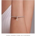 thumbnail image 2 of Abalorio Charm Dije 100% plata de ley 925 Corazón con 3 corazones chicos, 2 of 2