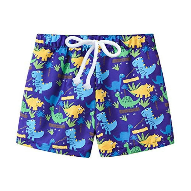 StylesILove Styles I Love Little Boys Dinosaur Print Swim Shorts