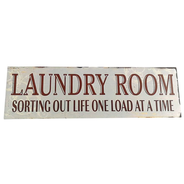 Langgg Washhouse Laundry Room Letters Wood Board Wall Hanging Notice Plank Panel Warning Sign Plaque Decor