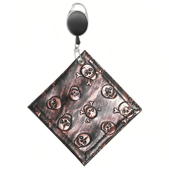 Golf Towel With Carabiner Clip, Golf Bag Accessory For Men And Women, Golf Towel, Ball Scrubber-4.5"-brown