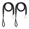 thumbnail image 1 of Soidarity Bungee Dock Line Cuerda de barco para PWC para Pontón Barco de pesca Kayak Canoa Accs Negro Deportes acuáticos Negro 2 piezas, 1 of 1