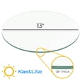 thumbnail image 2 of KastLite Clear Acrylic Disc | Plexiglass Circle with Custom Thickness and Diameter | Selection: 1/8" Thickness with 13" Diameter, 2 of 5
