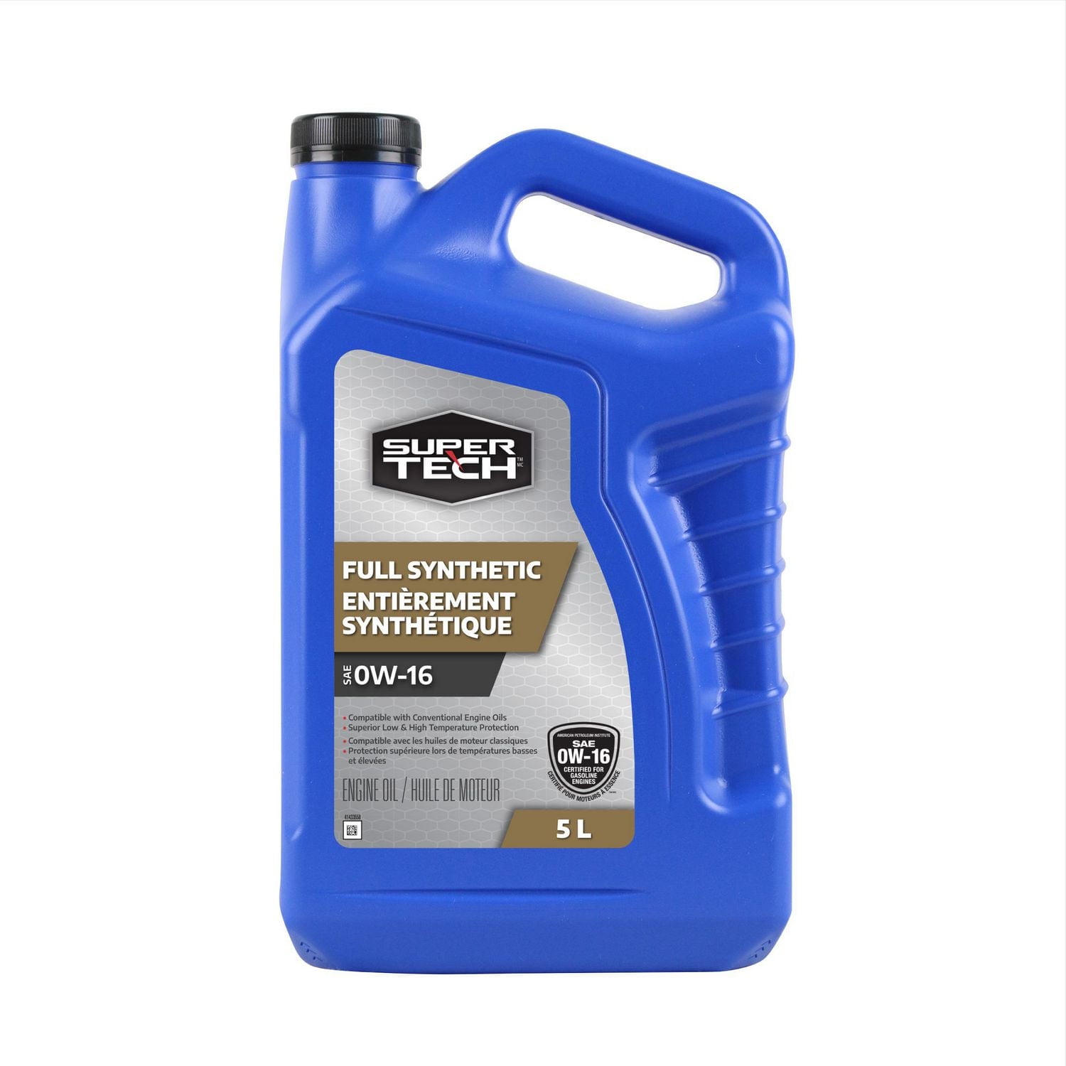 Super Tech entièrement synthétique 0w-16 5 Litres