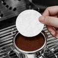 thumbnail image 4 of Ngxiha Unbleached Coffee Filter Papers, 100 Count Natural Disposable Espresso Puck Filters for Portafilter Basket, Replacement Accessories Compatible with Most Coffee Machines, 4 of 5