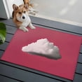 thumbnail image 5 of Pink Sky Bathroom Rug Washable 2x3 Entryway Rug Non Slip Abstract Sky White Minimalist Front Door Mat Low Pile Indoor Doormat Throw Floor Carpet for Kitchen Bedroom Entrance, 5 of 9