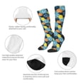 thumbnail image 5 of Fotbe Sunflowers print Women's Men's Novelty Crew Socks Cotton Socks Knee High Socks for Walking,Running,Nurses,Pregnancy, 5 of 8
