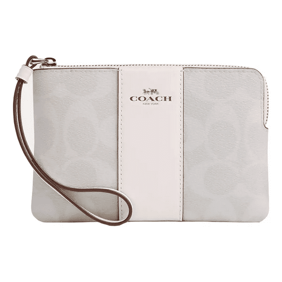 Monedero Dama Coach Original Corner Zip Wristlet