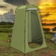 thumbnail image 4 of (Con Vídeo) para Cambiarse Y Bañarse WC Sala para Bañarse Y Cambiarse Soporte para Acampar Carpa para Ducha Exterior Verde Militar), 4 of 9