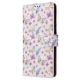 thumbnail image 5 of Pour Xiaomi Redmi Note 13 4G Étui en Cuir Laqué avec Blocage RFID Fentes pour Cartes Fleur, 5 of 5