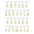 thumbnail image 3 of Precious Stars Unisex Sterling Silver Initial A Dangle Necklace, 3 of 3