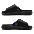 thumbnail image 2 of Unisex ISlide Black Kansas State Wildcats Minimalistic Motive Slide Sandals, 2 of 5