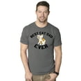 thumbnail image 2 of Mens Best Cat Dad Ever Funny Face T shirt Hilarious Pet Lover Graphic for Guys Graphic Tees, 2 of 9