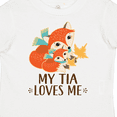 thumbnail image 4 of Inktastic My Tia Loves Me Fox Niece Nephew Gift Boys or Girls Toddler T-Shirt, 4 of 5