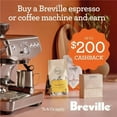 thumbnail image 2 of Breville Barista Express Espresso Machine, Brushed Stainless Steel, BES870XL, Large, 2 of 5