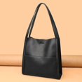 thumbnail image 4 of Women Vintage Casual PU Leather Bag Large Capacity Tote Bags Women Fashion Shoulder Bag Simple Crossbody Bag Lady Handbag, 4 of 4