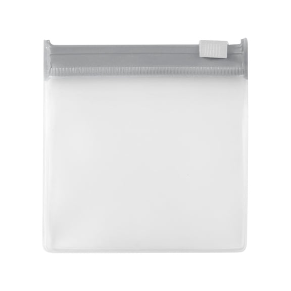 Pill Pouch Bags Zippered,Pill Pouch Set,Travel Medicine Organizer,Reusable Baggies Clear Plastic Self Sealing Medicine Bag,for Pills and Small Items Pill Bags For Travel Grey 3*2.8 In