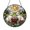 Acrylic 3.5 Inch, variant on Stained Glass Bunny Window Hanging, Twin Rabbits with Egg Design, Playful Spring Nature Art