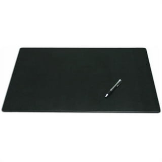 Dark Brown Bonded Leather 36 x 17 No Core Rollable Desk Mat/Pad –  dacasso-inc