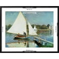 thumbnail image 5 of Art.com Sailing at Argenteuil, c.1874 Giclee Print by Claude Monet, Black Frame Wall Art, 29" x 23", 5 of 5