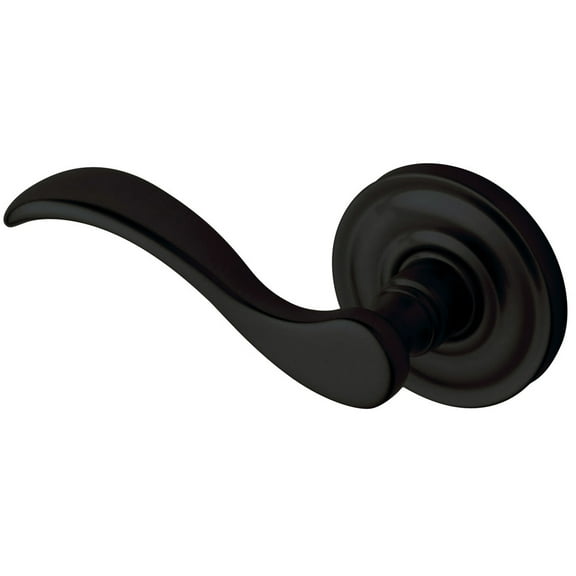 Baldwin 5455V.Lmr Individual Wave Estate Lever - Black