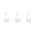 thumbnail image 1 of Transemion Durable Small Handbag Fashionable And Versatile Wide Application Made With PU Handbags For Women white 3Set, 1 of 6