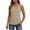 RYE1-Khaki, variant on Racerback Tank Tops for Women Scoop Neck Sleeveless Workout Shirts Summer Casual Slim Fitted Gym Yoga Vest