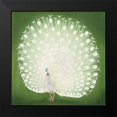 thumbnail image 2 of Koson, Ohara 12x12 Black Modern Framed Museum Art Print Titled - PeacockÂ&nbsp;, 2 of 5