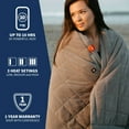 thumbnail image 3 of Zen Portable Heated Blanket in red and black Plaid includes 20,000 mAh battery! | by Gobi Heat, 3 of 4