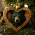 thumbnail image 4 of Rapeiae Christmas Animals Print Acrylic Hanging Christmas Gifts for Family Colleagues Christmas Tree Decoration, 4 of 8
