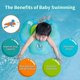 thumbnail image 3 of Anillo de cintura inflable para natación de bebés y niños, juguete flotante para piscina, accesorios para piscina de 3 a 72 meses., 3 of 5