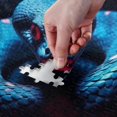 thumbnail image 4 of Blue Patterned Snake 1000 Piece Puzzle for Adults, Family Game Intellective Toys Wall Art Work for Educational Gift Home Decor, 4 of 7