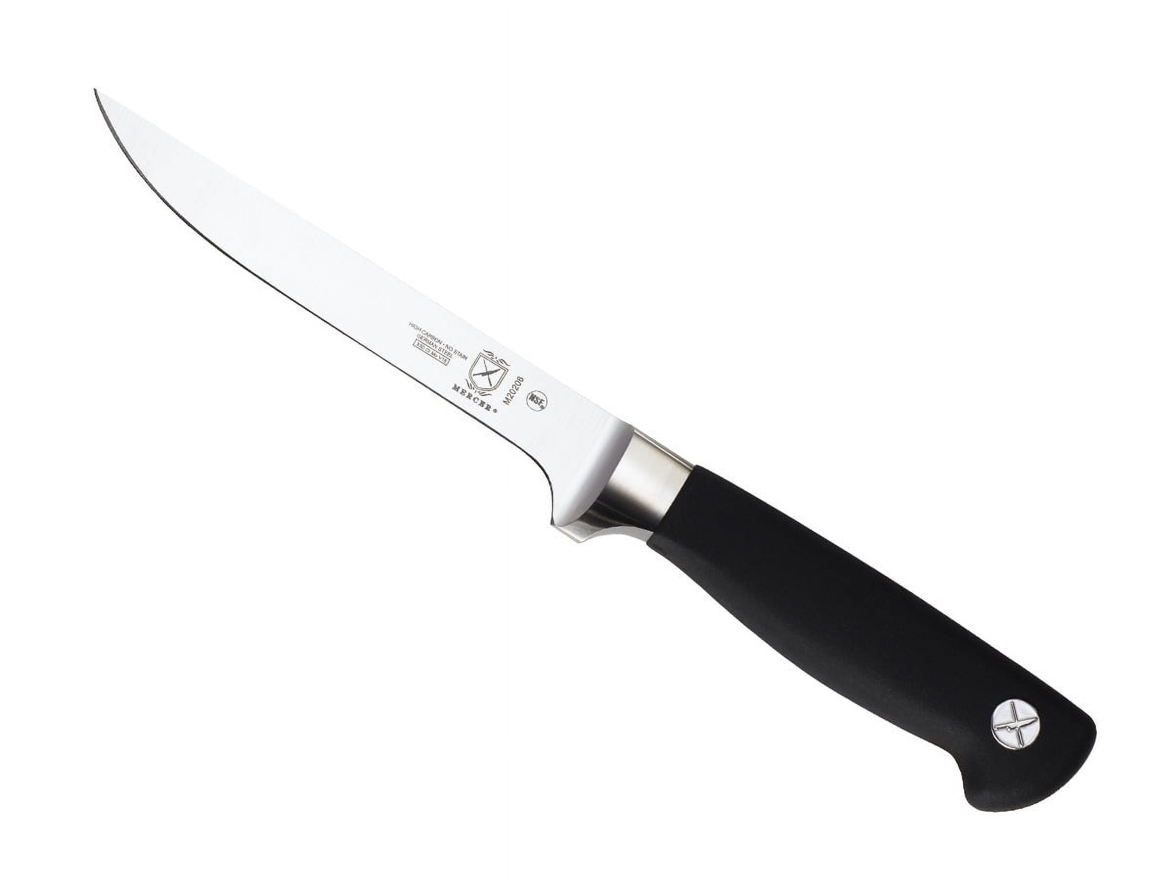 Mercer Culinary Genesis 8-Piece Steel Knife Set with Magnetic Board